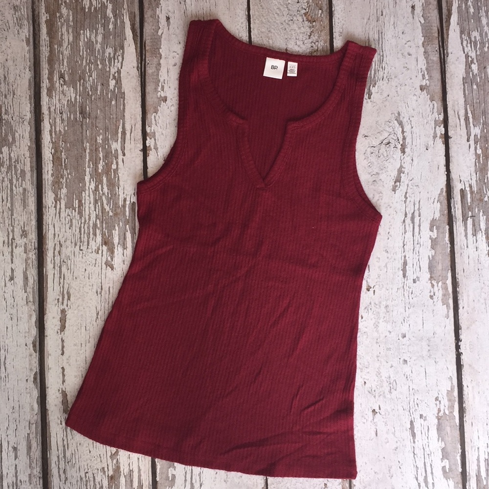 NWOT - BP V-Neck Rib Tank